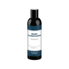 Detroit Grooming Co beard conditioner bottle showcasing apple extract for nourished facial hair