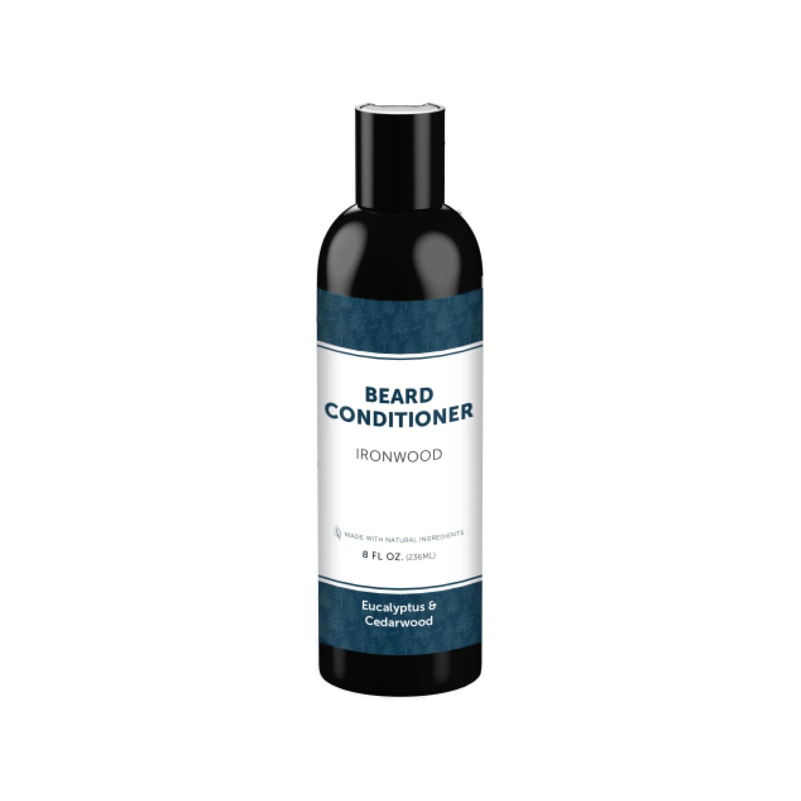 Detroit Grooming Co beard conditioner bottle showcasing apple extract for nourished facial hair