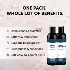 Detroit Grooming Co. Ironwood beard conditioner tube smooths and softens without weighing hair.
