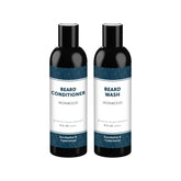 Detroit Grooming Co. Ironwood beard wash bottle for a refreshing cleanse and hydrated beard.