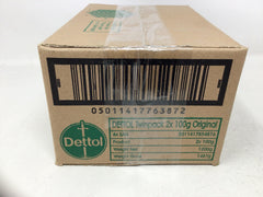 Dettol Original soap bar closeup shows moisturising ingredients for skin softness