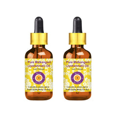 Deve Herbes Jyotishmati oil with glass dropper for precise dilution and smooth application.