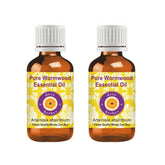 Deve Herbes Wormwood essential oil in amber bottle for pure skincare routines