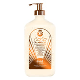 Devoted Creations Coco Creamsicle jar shows rich texture for deep hydration.