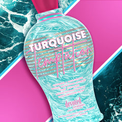 Devoted Creations Turquoise Temptation packaging front view highlights indoor and outdoor compatibility.
