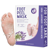 Devyonder Foot Peeling Mask 5-Pack front view, delivering at-home foot spa benefits.