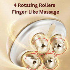 DEZALON face roller tool for smooth facial massage and contour definition.
