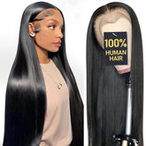 Dheridy 13x6 HD lace front wig front view with natural hairline