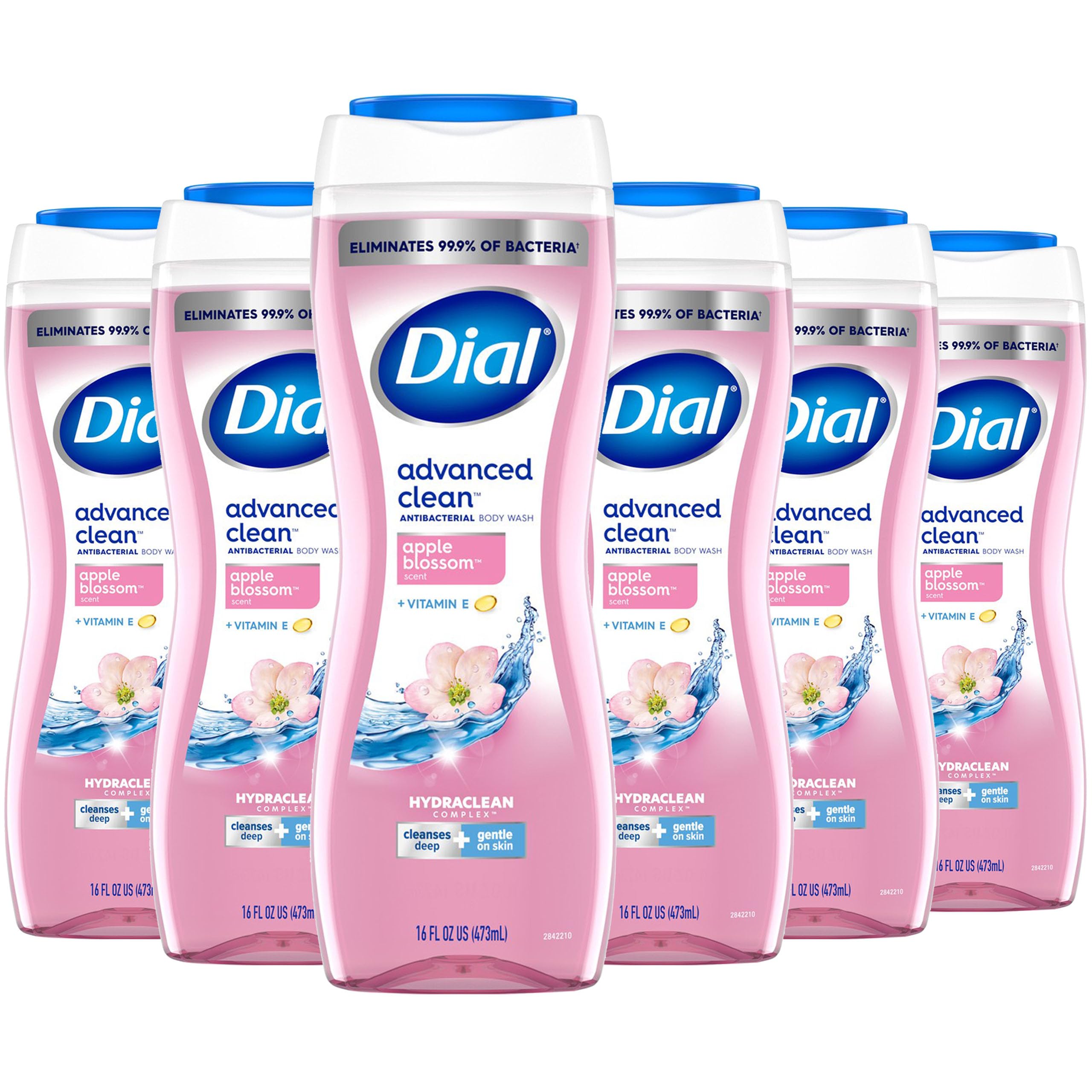 Dial bulk apple blossom bottles on display for family showers
