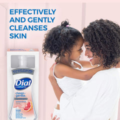 Dial Complete grapefruit label image showing SkinSmart formula branding and vegan, pH-balanced care.