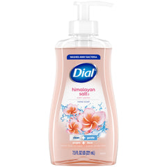 Dial Himalayan Salt hand soap bottle on display for daily hand care.