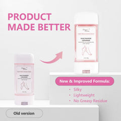 Diana's Dream cracked heels smoothing application on rough skin.
