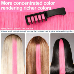 DICSINM easy-application chalk comb helps create party-ready styles quickly.