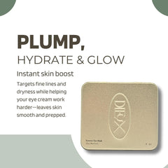 Dieux Forever Eye Mask patch boosts absorption of eye creams near the eye