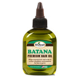 Difeel Batana Premium Hair Oil bottle closeup highlights nourishing formula for healthier hair