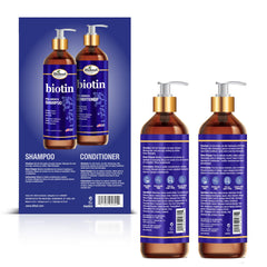 Difeel Biotin Pro-Growth Gift Set box with large bottles for daily care