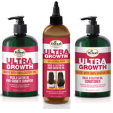 Difeel Ultra Growth Shampoo bottle boosts cleansing and scalp nourishment