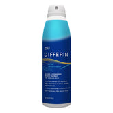 Differin Acne-Clearing Body Spray bottle with 360° spray for quick full-body coverage