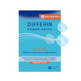 Differin Acne Patches packaging on display for convenient on-the-go use