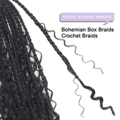 Diha crochet braids offer lightweight comfort with full volume.