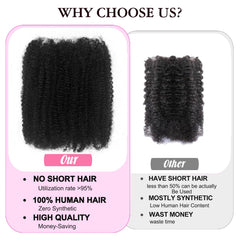 Dilekay Afro Kinkys bulk hair color options 1B, 27, 30, 99J—versatile shades.