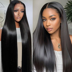 Dilraba 30-inch lace front wig with HD lace for a natural hairline