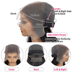 Dilraba glueless lace front wig offers secure fit and comfort