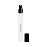 DIME Core Memory perfume bottle highlights apple top notes for a bright impression.