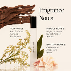 DIME Dans Les Bois travel spray in a compact on-the-go package for quick reapplication.
