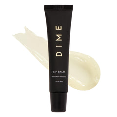DIME Beauty Lip Balm packaging shown for sustainable lip care.