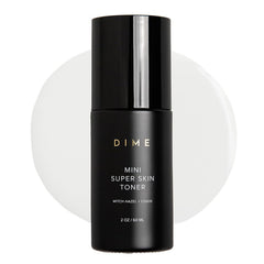 DIME Beauty mini skin toner bottle for travel-friendly skincare