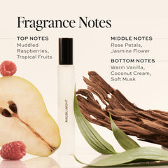 DIME Malibu Night packaging box highlights eco-friendly design for gifting.