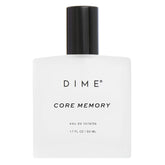 DIME Core Memory perfume bottle front view for everyday light, citrus fragrance