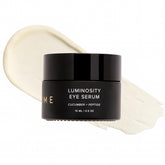 DIME Luminosity Eye Serum jar ready for daily brightening and depuffing.