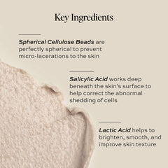 DIME whipped-exfoliating-mask texture closeup emphasizes luxurious feel and surface refresh