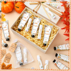 Dimsile Little Pumpkin lip balm with minty moisture on the go.