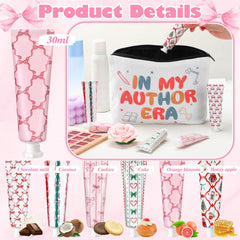 Dimsile Pink Bow Hand Cream cake scent sample, ideal travel-size gift