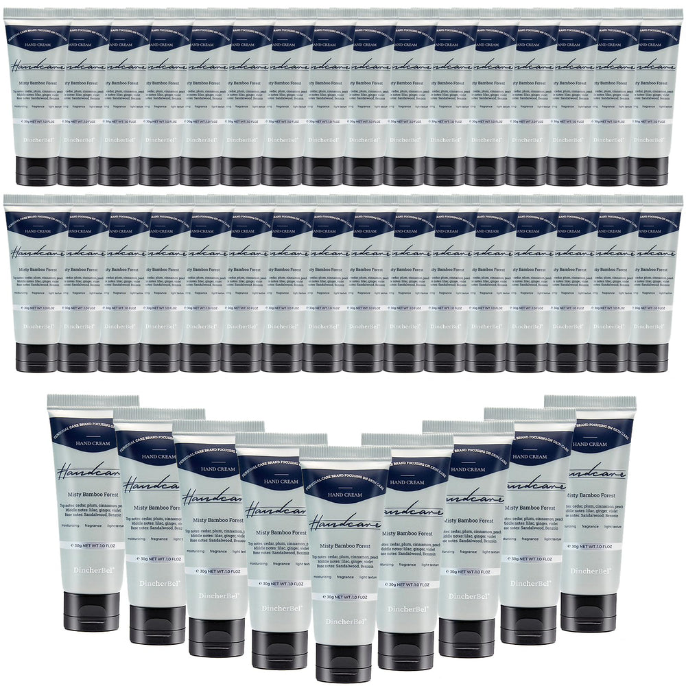 DincherBel Misty Bamboo Forest bulk hand cream pack offers daily moisturization.