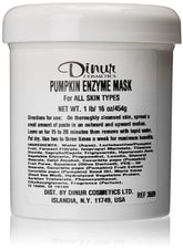 Dinur Cosmetics Pumpkin Enzyme Mask bottle pour for easy application
