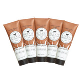 Dionis Goat Milk Hand Cream with creamy coconut oats in six tubes provides lasting hydration