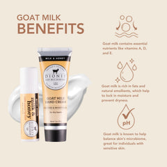 Dionis goat milk lip balm tube 0-28oz for long-lasting lip hydration