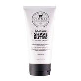 Dionis Goat Milk Shave Butter front jar showing creamy hydration for sensitive skin.