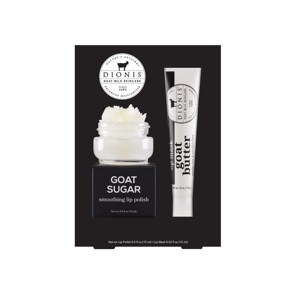 Dionis Goat Milk Sugar Lip Polish close-up for smoothing lips