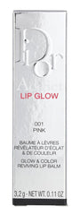 Close-up swatch of Lip Glow Pink Glow with natural sheen