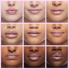 Dior Addict Lip Glow Oil 007 Raspberry close-up shows glossy finish and color