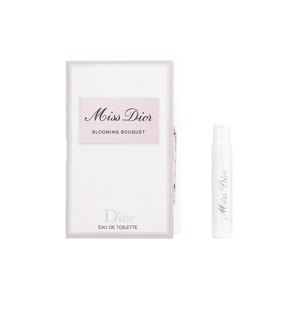 Dior Miss Dior Blooming Bouquet sample vial for quick fragrance preview on the go
