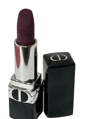 Dior Rouge Lipstick Avant Garde Matte close-up tube shows smooth application.