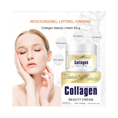 DISAAR Beauty Collagen Cream texture close-up showing moisturizing film