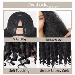 Diva Locks Glueless wig cap with visible wear-ready design.