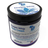Diva Stuff Dream Whip night cream jar closeup for soothing bedtime ritual
